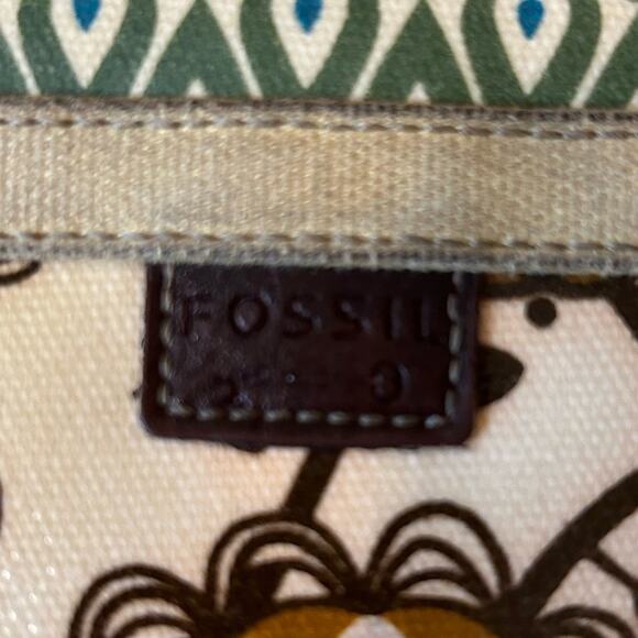Fossil floral Printed zip around Key-Per wallet - Picture 2 of 9